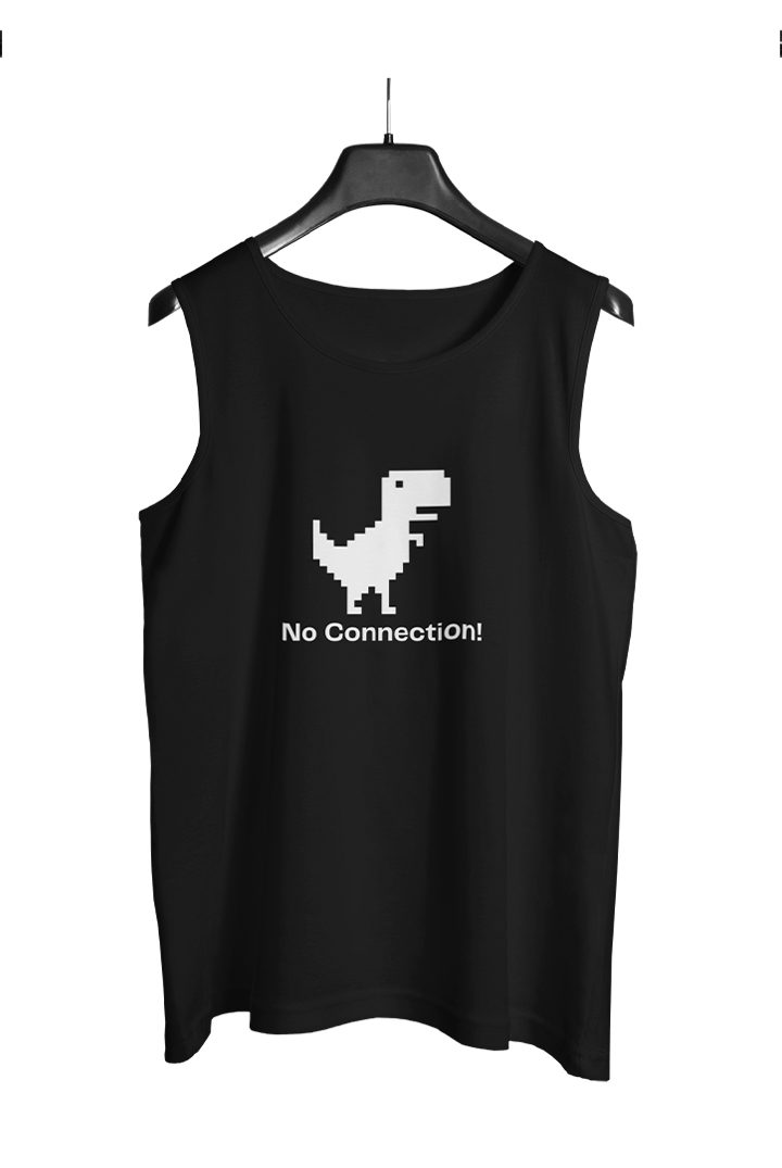 NO CONNECTION – Pixel Dino Sleeveless Tee